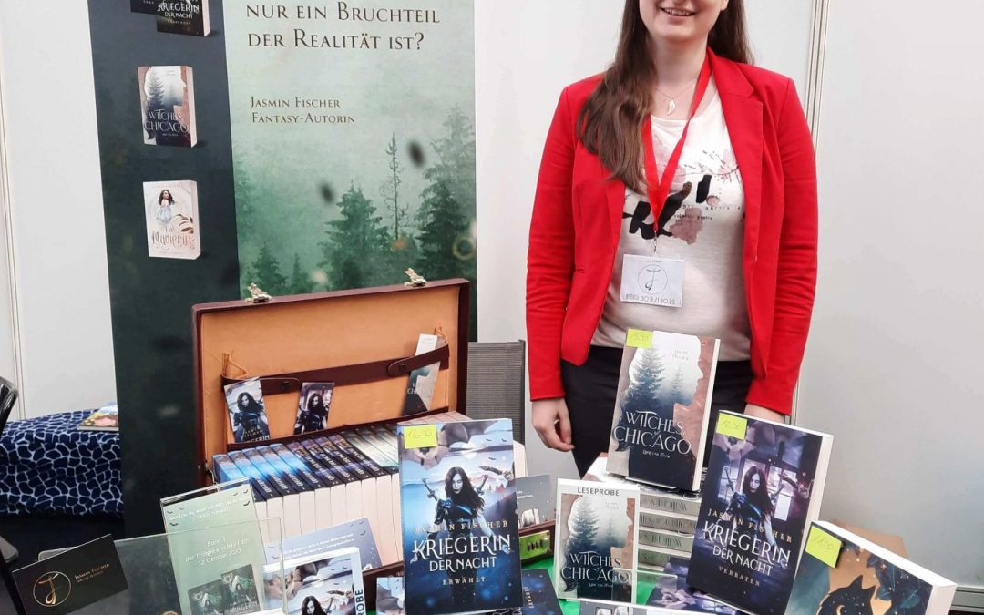 Zum ersten Mal Ausstellerin auf einer Buchmesse